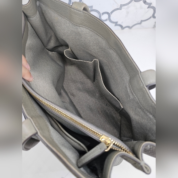 022. Vince Camuto Gray/Green Elvan Tote - Picture 9 of 12
